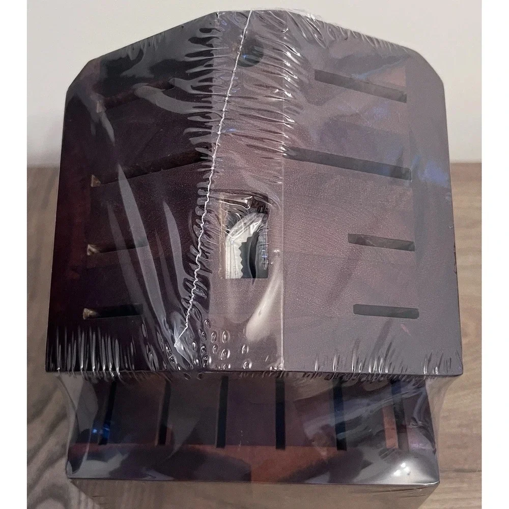 Cangshan 16 Slot Knife Block Dark Brown. Satin Finish 11